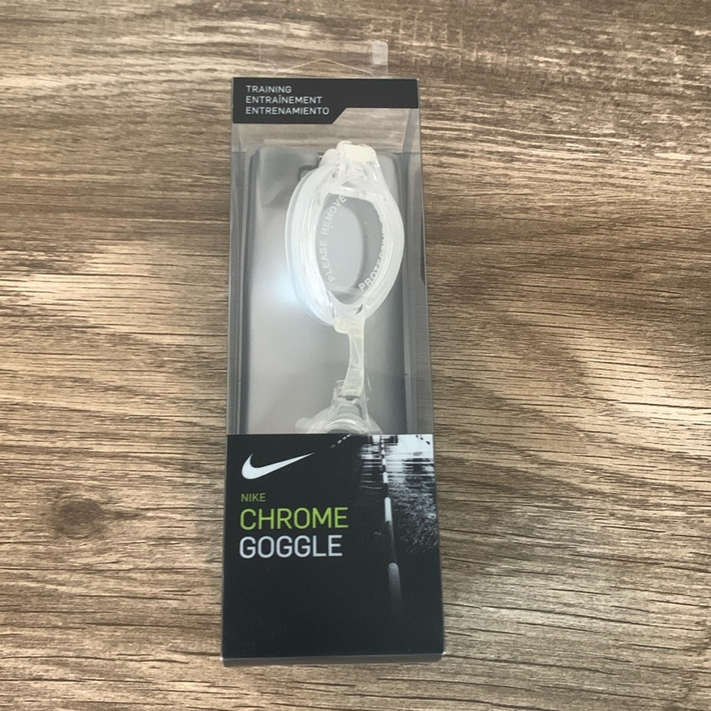 Nike Swim Goggle Training Clear‎ Adjustable Anti-Fog Adult One Size